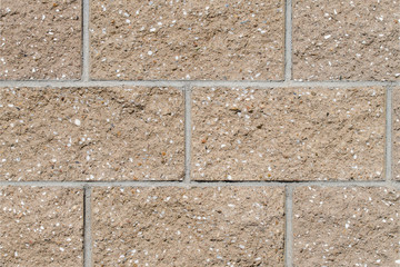 Pure wall of stone blocks. Background, texture series
