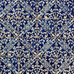 Colorful Moroccan, Portuguese tiles, Azulejo, ornaments. Can be