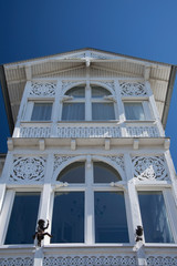 Fototapeta premium Bäderarchitektur in Binz, Deutschland