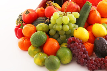 新鮮な野菜と果物