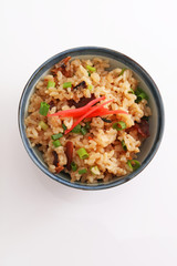 美味しそうな炊き込みご飯