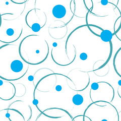 Abstract Circles Seamless Pattern