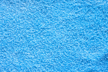 Obraz na płótnie Canvas blue towel texture