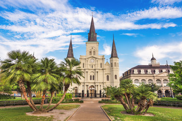Fototapeta na wymiar New Orleans Cathedral