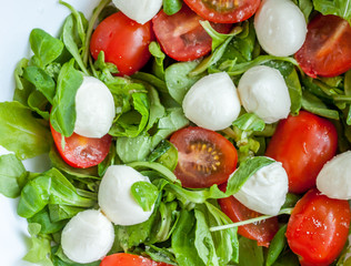 homemade caprese salad