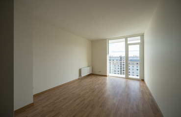 Apartment without finishing. New project. The new apartment hous