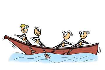 Alle in einem Boot ohne Plan