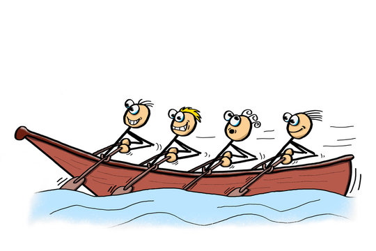 Alle in einem Boot ohne Steuermann