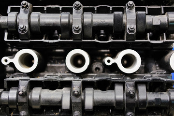 The image of gas distribution mechanism