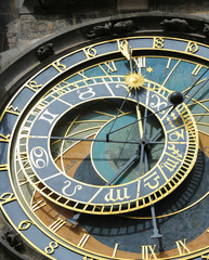 Prague astronomical clock or orloj
