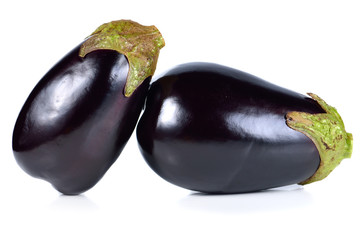 eggplant isolated on white background