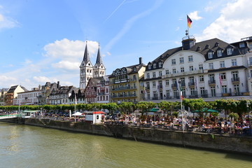 Boppard Stadt im UNESCO-Welterbe Oberes Mittelrheintal