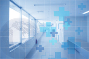 Medical and health background.