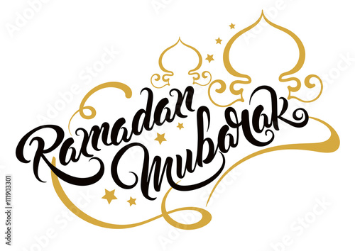 "ramadan mubarak, greeting card, vector" Stock image and 