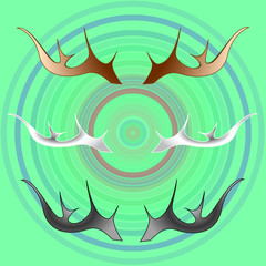 Deer antlers