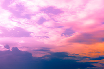 Fototapeta premium Abstract blur of blue sky and cloud