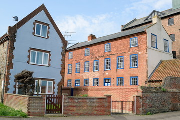 Architecture in Wells-next-the-sea, Norfolk, England