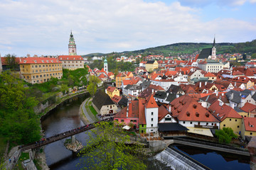 Fototapeta premium City of Cesky Krumlov, Czech Republic