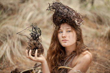 Unusual female portrait © Steve Lovegrove