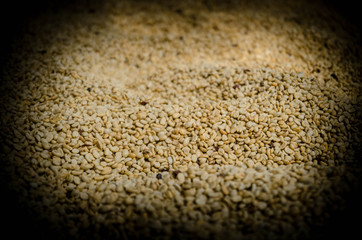 coffee beans background vintage Style