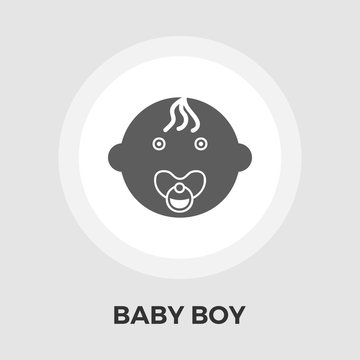 Baby Boy Flat Icon