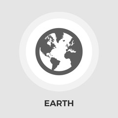 Earth flat icon