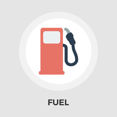 Fuel vector flat icon