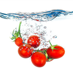 pomodori splashing