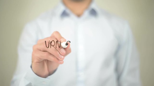 VPN Software, writing on transparent screen