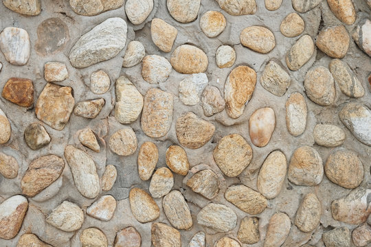 Cobble Stone Wall Texture.