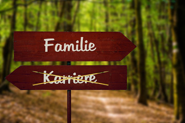 Schild 104 - Familie