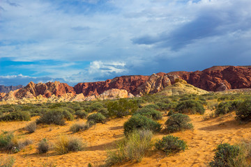 The Valley of Fire State Park, USA.