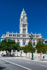 Fototapeta na wymiar Porto city Hall in Portugal