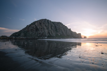 Sonnenuntergang Morro Bay