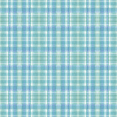 マドラスチェック柄シームレスパターン　青緑系