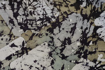 Abstraction, fragment, hot batik, background texture, handmade on silk, abstract surrealism art