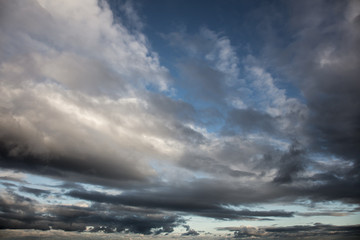 Dramatic Sky - Background of storm clouds