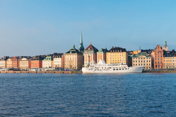 skyline of Stockholm, Sweden
