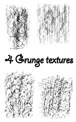 4 Grunge textures