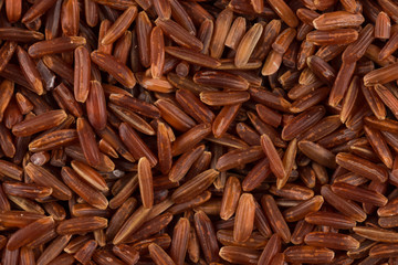 Raw red rice