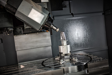 Metalworking CNC milling machine.