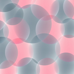 Background from balls of pink and gray.