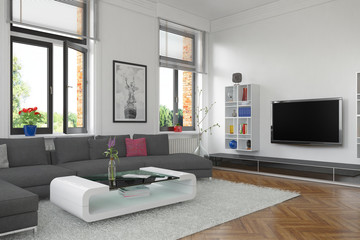Modern eingerichtete Altbauwohnung in Berlin - Prenzlauer Berg