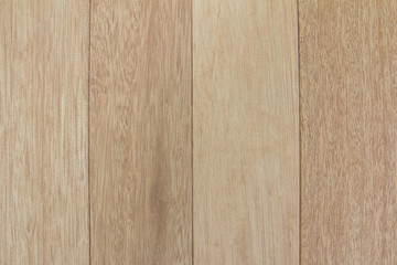 Naklejka premium Brown parqueted floor, wooden texture with vertical planks.