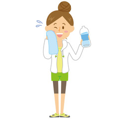 OL_ラフな女性_リフレッシュ_15シリーズ