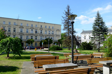 Municipal park (Gliwice in Poland)
