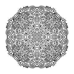 Vector mandala ornament.