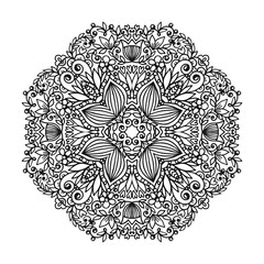 Vector mandala ornament.