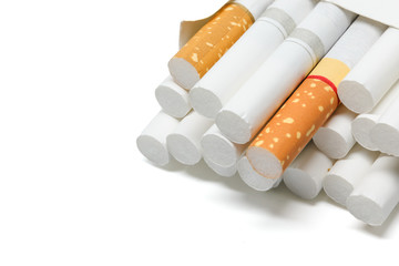 cigarette White background