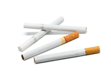 cigarette White background